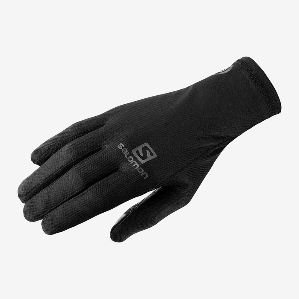 Gants Salomon Femme Noir - Salomon NSO PRO GLOVE - France (5983-IQHJP)